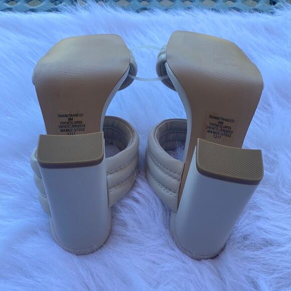 NWT Sexy Steve Madden Tahani Trapunto Strap Sandal - Size 8 - Picture 12 of 14